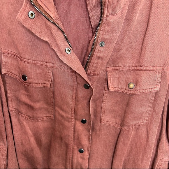 Rails Collins Military jacket burgundy - Picture 3 of 11